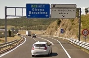 Afslag La Jonguera, Spanje